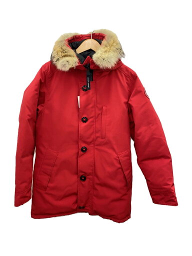 【中古】CANADA GOOSE◆JASPER PARKA/M/ポリエステル/RED/3438JM【メンズウェア】 【中古】CANADA GOOSE◆JASPER PARKA/M/ポリエステル/RED/3438JM【メンズウェア】