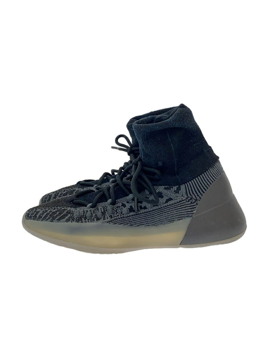 【中古】adidas◆YEEZY BSKTBL KNIT_イージー バスケットボール ニット/27.5cm/GRY【シューズ】