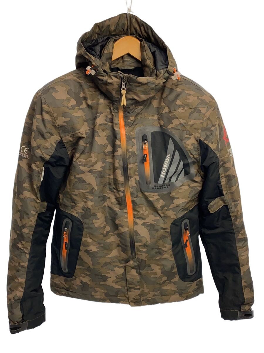 【中古】HONDA◆バイクジャケット/M/カーキ/0SYEJ-X31/肩、肘パット入り/ホンダ【スポーツ】