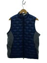 【中古】adidas◆中綿ベスト/L/ナイロン/BLU/DZ8549【メンズウェア】