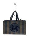 【中古】FENDI◆ショルダーバッグ/PVC/BRW/全体的の擦れ、使用感有【バッグ】(4)