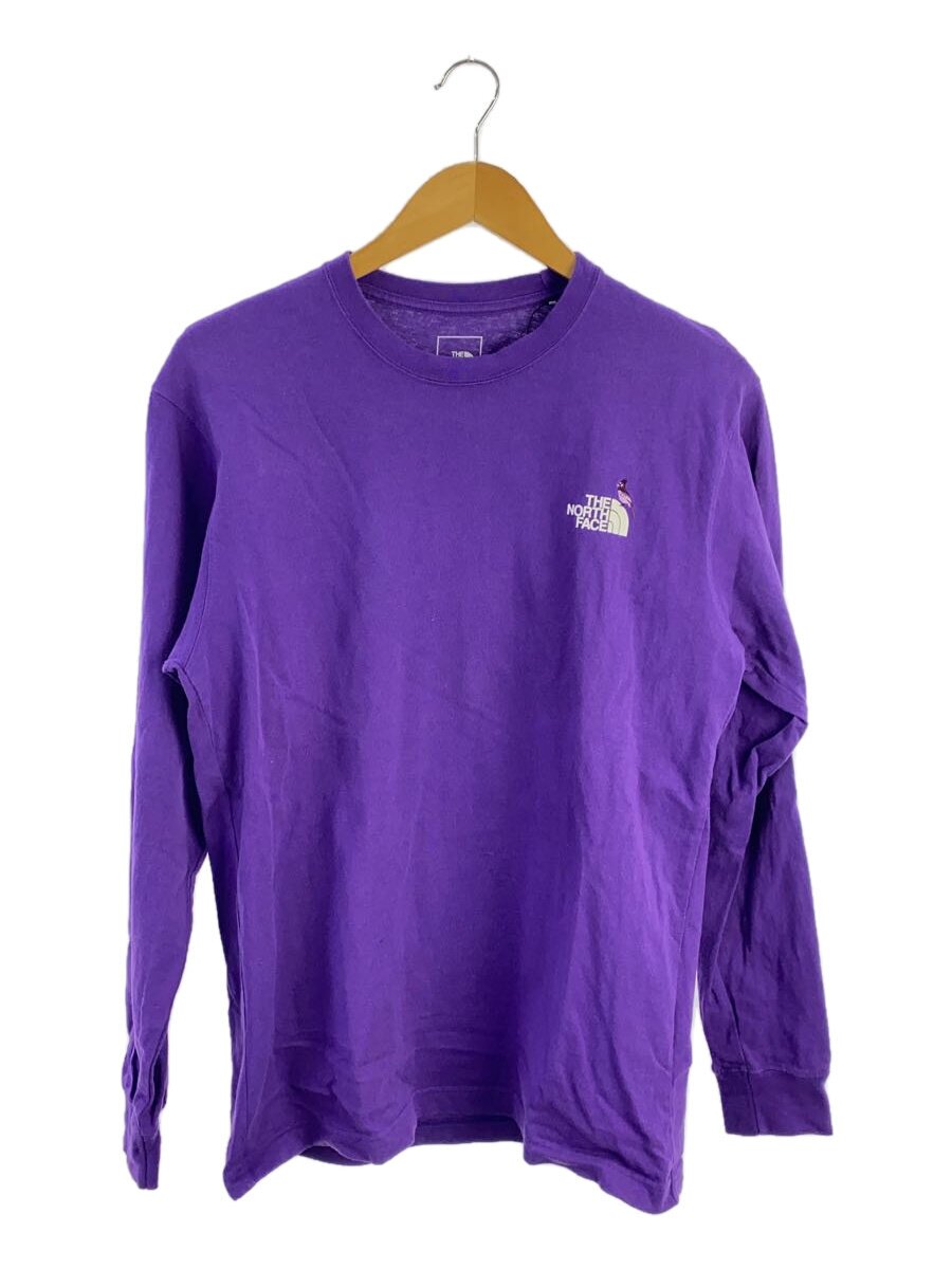 THE NORTH FACE◆L/S ZOO PICKER TEE_ロングスリーブズーピッカーティー/M/コットン/PUP/プリント