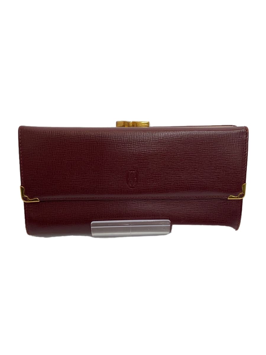 【中古】Cartier◆3つ折り財布/レザー