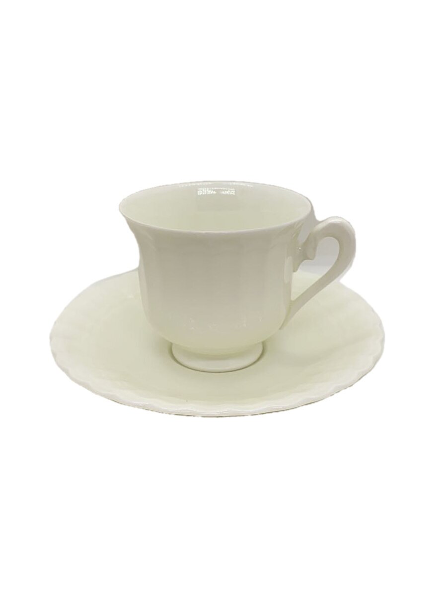 【中古】Noritake◆カップ&ソーサー/6点セット/WHT【キッチン用品】
