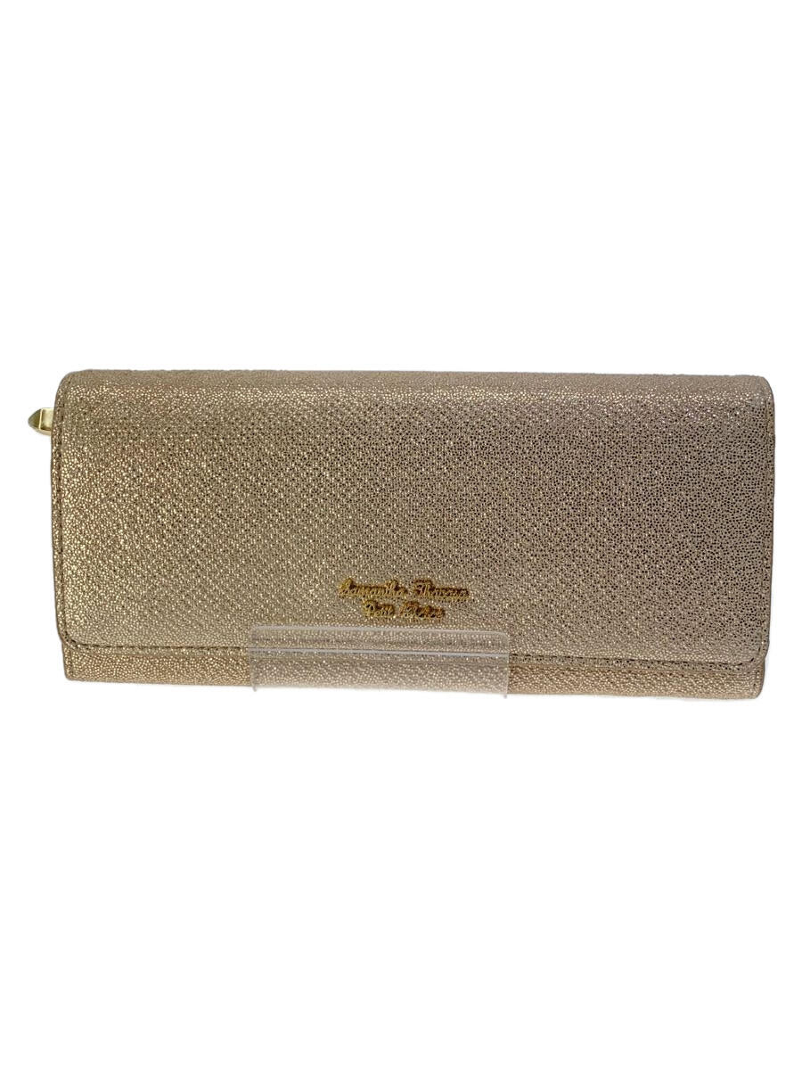 【中古】Samantha Thavasa Petit Choice◆長財布/--/GLD/レディース/カード8枚/【服飾雑貨他】
