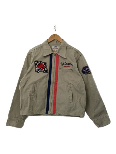 【中古】TED MAN(TED COMPANY)◆ジャケット/L/コットン/BEG【メンズウェア】 【中古】TED MAN(TED COMPANY)◆ジャケット/L/コットン/BEG【メンズウェア】