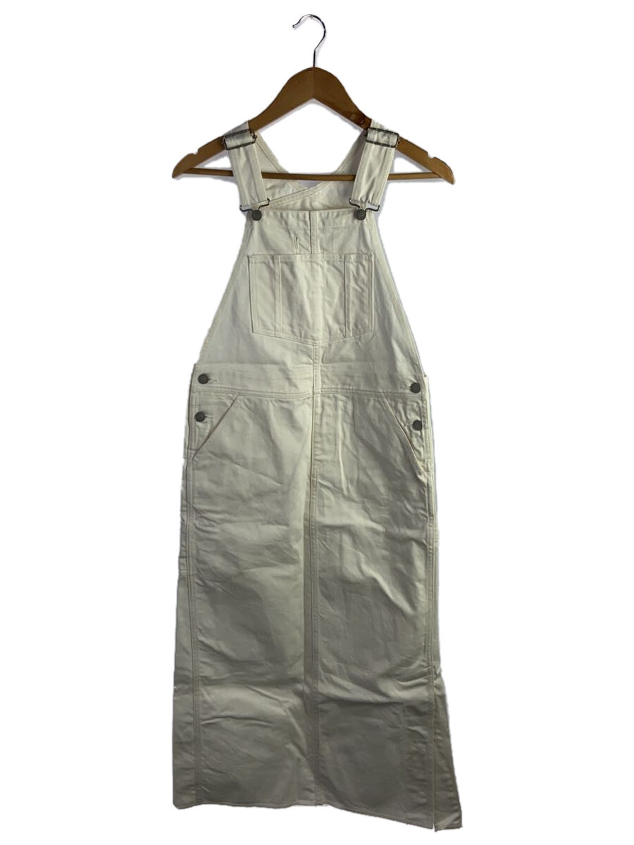 【中古】UNION LAUNCH◆オーバーオール/XS/--/WHT/0713 ID【レディースウェア】