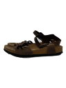 【中古】BIRKENSTOCK◆サンダル/25cm/BRW/スウェード【シューズ】