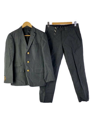 【中古】uniform experiment◆セットアップ/S/リネン/GRY/UE-80001【メンズウェア】 【中古】uniform experiment◆セットアップ/S/リネン/GRY/UE-80001【メンズウェア】