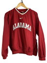 【中古】NIKE◆ALABAMA/90s/チームタグ/トップス/S/ナイロン/RED/12307X【レディースウェア】(4)
