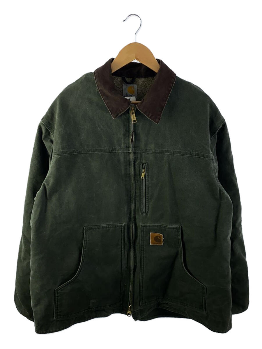 【中古】Carhartt◆ジャケット/2XL/コットン/C61 MOS【メンズウェア】