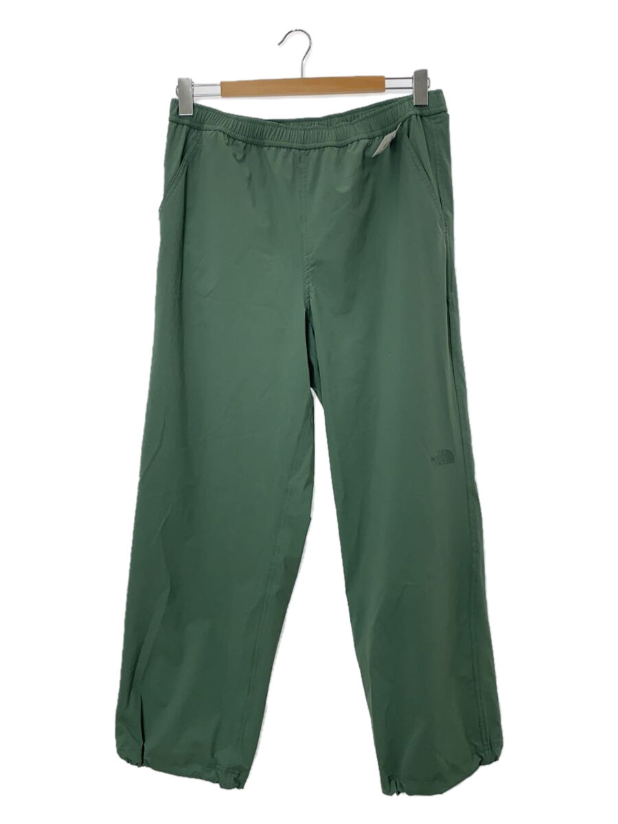 【中古】THE NORTH FACE◆VAGRANT LONG PANT_ヴェイグラントロングパンツ/L/ナイロン/GRN【メンズウェア】