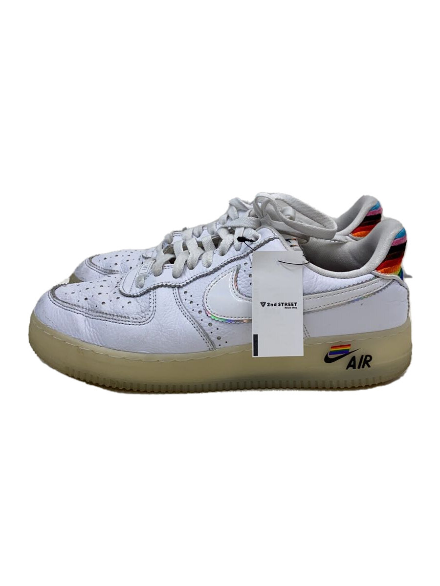 【中古】NIKE◆AIR FORCE 1 BETRUE_エアフォース 1 ビートゥルー/27.5cm/WHT//【シューズ】