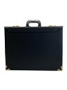 【中古】unofuku/パイロットケース/アタッシュケース/フェイクレザー/BLK/無地/24-0345【バッグ】