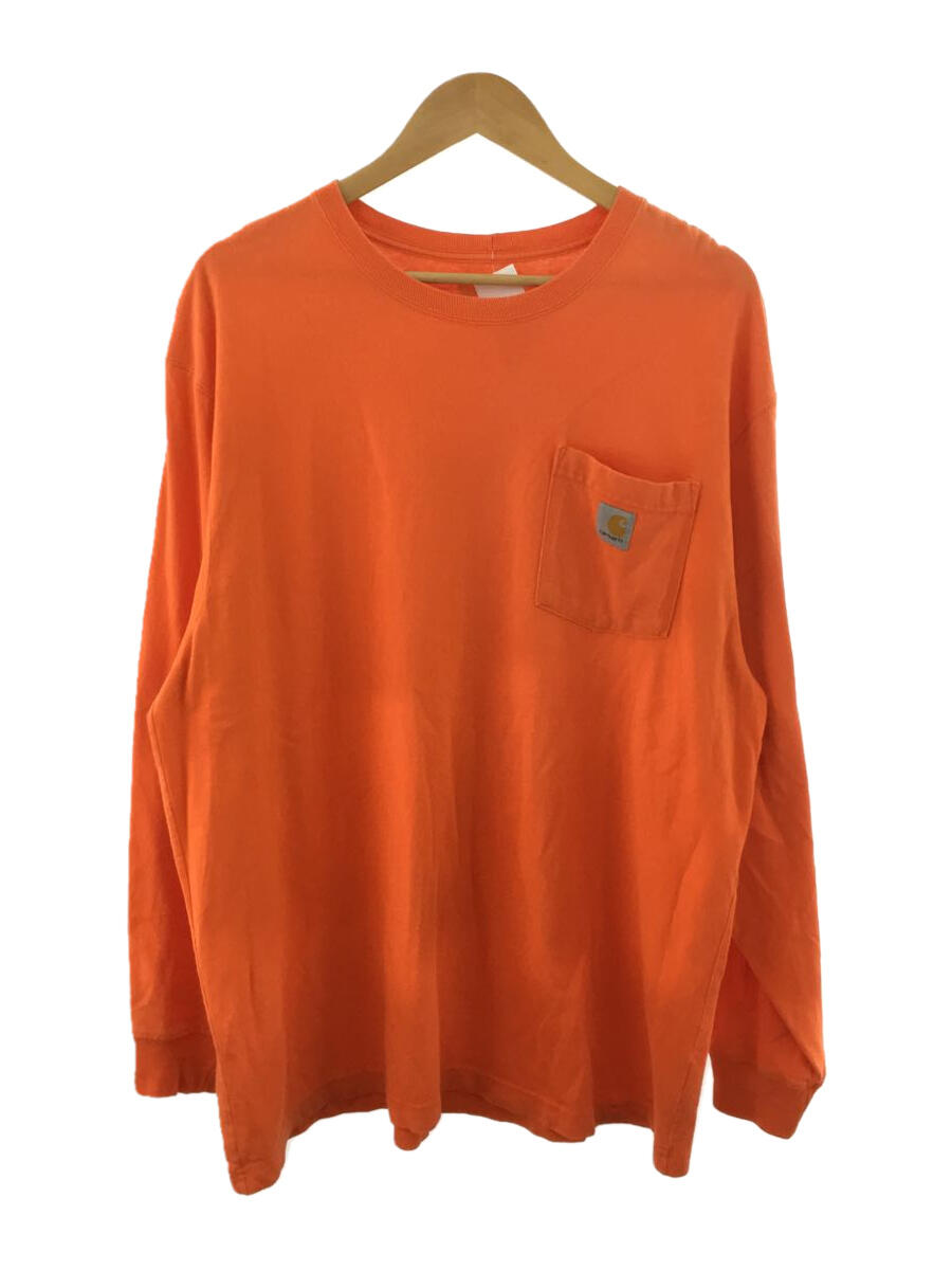 【中古】Carhartt◆長袖T