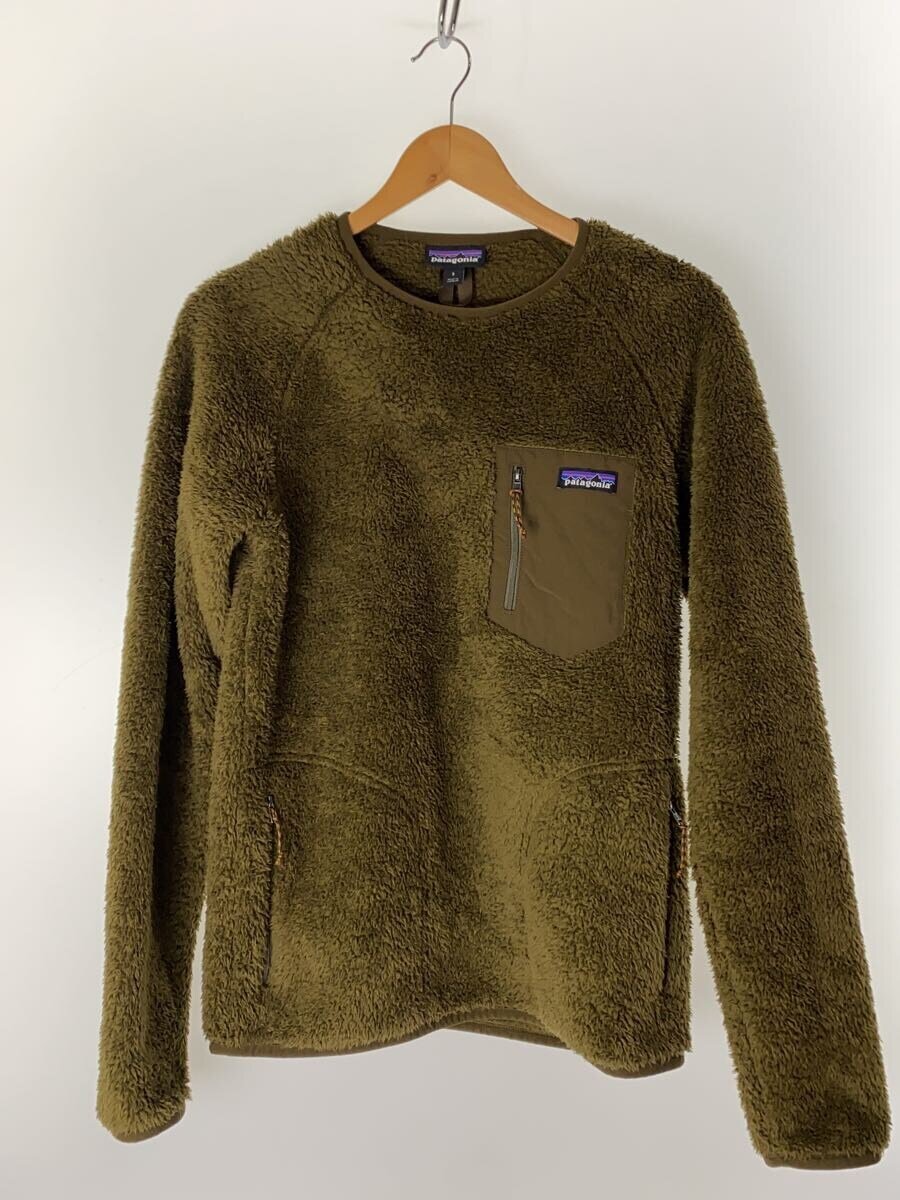 【中古】patagonia◆フリースジャケット/S/ポリエステル/KHK/25895【メンズウェア】