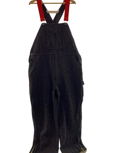 【中古】L.L.Bean◆70s-80s_ヘヴィウールオーバーオール/L/ウール/RED//【メンズウェア】 【中古】L.L.Bean◆70s-80s_ヘヴィウールオーバーオール/L/ウール/RED//【メンズウェア】