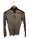 【中古】Jean Paul GAULTIER CLASSIQUE◆パワーネット/カットソー/--/ナイロン/マルチカラー/ストライプ/463884【レディースウ...