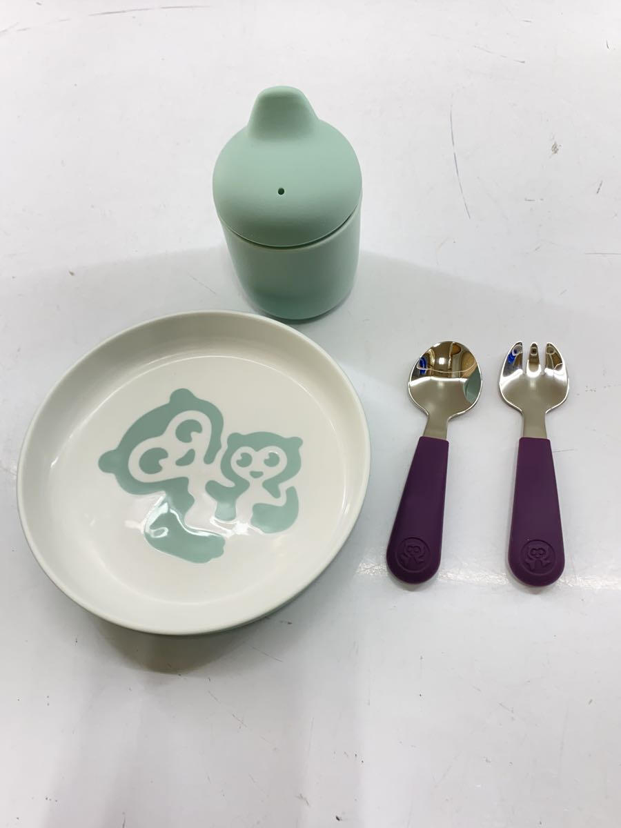 【中古】STOKKE◆キッズ日用品/GRN/マンチコンプリート【キッズ】