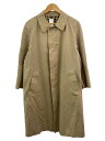 【中古】Aquascutum◆ステンカラーコート/--/--/BEG/無地【メンズウェア】