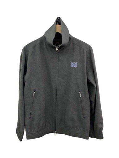 【中古】Needles◆ダブルジップ/ジャケット/XS/ポリエステル/GRY/無地【メンズウェア】 【中古】Needles◆ダブルジップ/ジャケット/XS/ポリエステル/GRY/無地【メンズウェア】