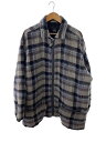 【中古】GOTCHA◆キルティングジャケット/L/ウール/マルチカラー/OLD【メンズウェア】(4)