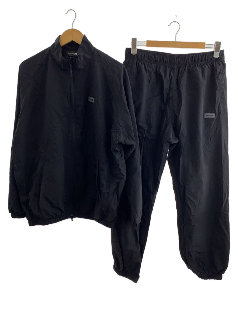 【中古】TANUKI STUDIO /セットアップ/LL/ナイロン/BLK【メンズウェア】