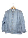 【中古】nest Robe◆長袖シャツ/--/リネン/IDG/無地【レディースウェア】(4)