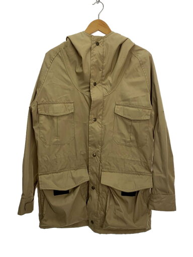 【中古】EDDIE BAUER◆タグ取れ、小汚れ有/80s/黒タグ前期/マウンテンパーカ/S/ナイロン/ベージュ【メンズウェア】 【中古】EDDIE BAUER◆タグ取れ、小汚れ有/80s/黒タグ前期/マウンテンパーカ/S/ナイロン/ベージュ【メンズウェア】
