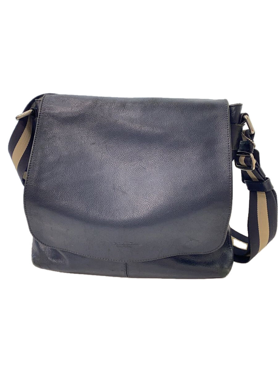 美品 COACH コーチ ショルダー バッグ チャールズF72362 黒 コーチ ショルダーバッグ チャールズ 斜め掛け レザー F72362 黒