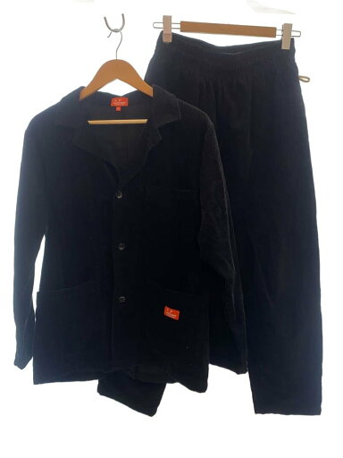 【中古】Cookman◆セットアップ/M/コーデュロイ/ブラック/状態考慮【メンズウェア】 【中古】Cookman◆セットアップ/M/コーデュロイ/ブラック/状態考慮【メンズウェア】