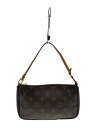 【中古】LOUIS VUITTON◆1)ポシェット・アクセソワール_モノグラム・キャンバス_BRW/PVC/BRW【バッグ】(4)