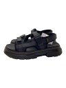 【中古】Dr.Martens◆サンダル/UK8/BLK【シューズ】(4)