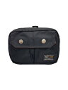【中古】ALPHA INDUSTRIES◆ショルダーバッグ/ナイロン/BLK/無地【バッグ】(4)