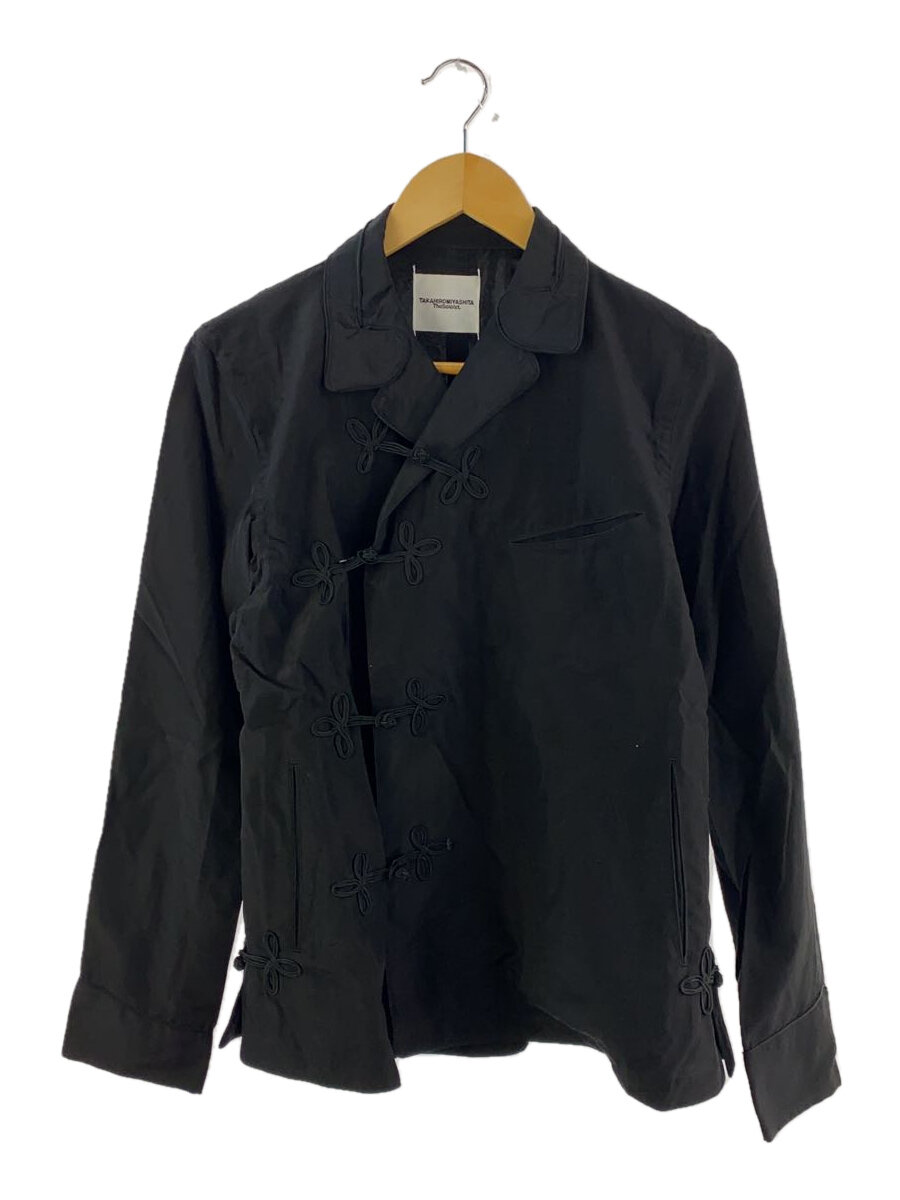 【中古】TAKAHIROMIYASHITA TheSoloist.◆長袖シャツ/46/シルク/BLK/sj.0030SS17【メンズウェア】
