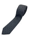 【中古】DOLCE&GABBANA◆ネクタイ/シルク/BLK/メンズ【服飾雑貨他】