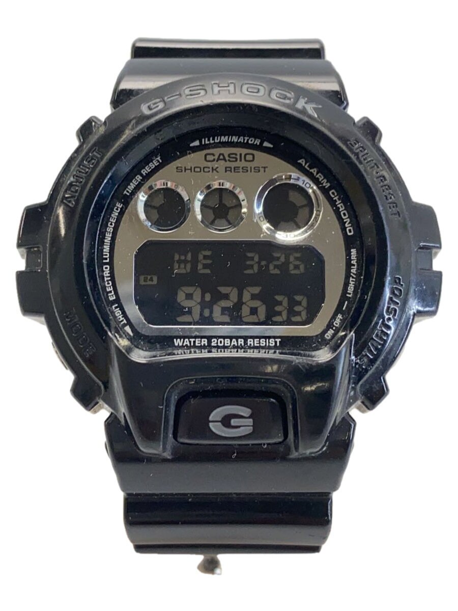 【中古】CASIO◆クォーツ腕時計・G-SHOCK/デジタル/BLK/ブラック/黒/カシオ【服飾雑貨他】
