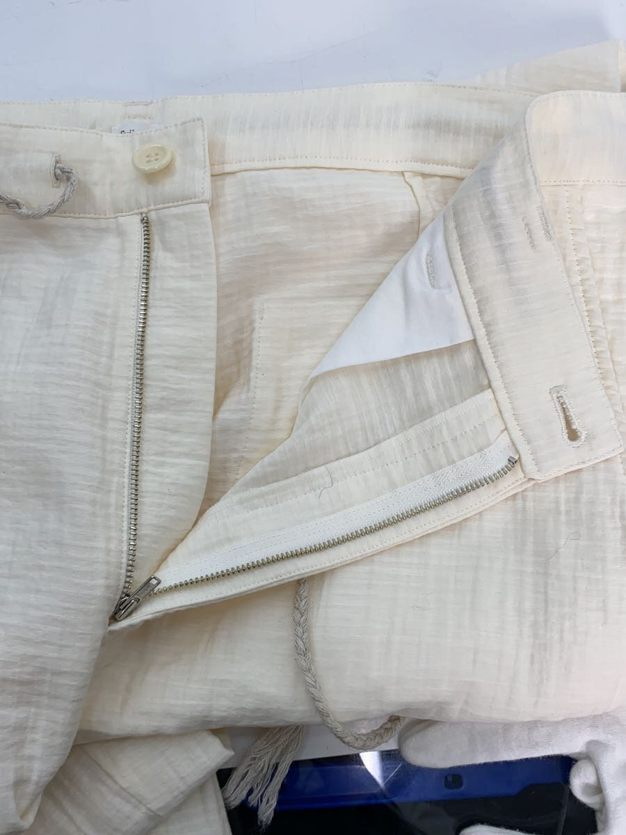 【中古】Fujimoto◆ボトム/2/コットン/WHT/FJ24S-60-001【メンズウェア】