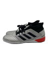 【中古】adidas◆ローカットスニーカー/27.5cm/SLV/F35629【シューズ】(4)