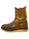 【中古】RED WING◆USA製/7E/irish setter/ペコスブーツ/US7.5/BRW/レザー【シューズ】