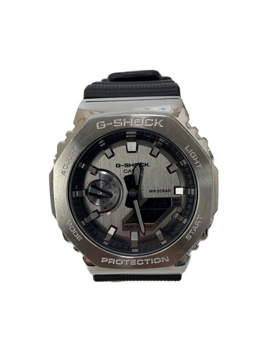 【中古】CASIO◆クォーツ腕時計_G-SHOCK/デジアナ/ラバー/GRY/BLK【服飾雑貨他】 【中古】CASIO◆クォーツ腕時計_G-SHOCK/デジアナ/ラバー/GRY/BLK【服飾雑貨他】