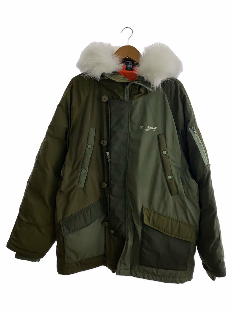 【中古】APPLEBUM◆ブルゾン/XL/--/KHK//【メンズウェア】