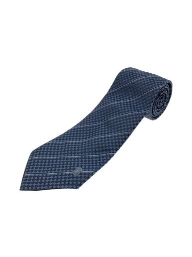 【中古】LOUIS VUITTON◆ネクタイ/シルク/BLU/総柄/メンズ/IS0134【服飾雑貨他】 【中古】LOUIS VUITTON◆ネクタイ/シルク/BLU/総柄/メンズ/IS0134【服飾雑貨他】