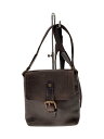 【中古】LOUIS VUITTON◆ユマ_ユタ_BLK/レザー/BLK【バッグ】