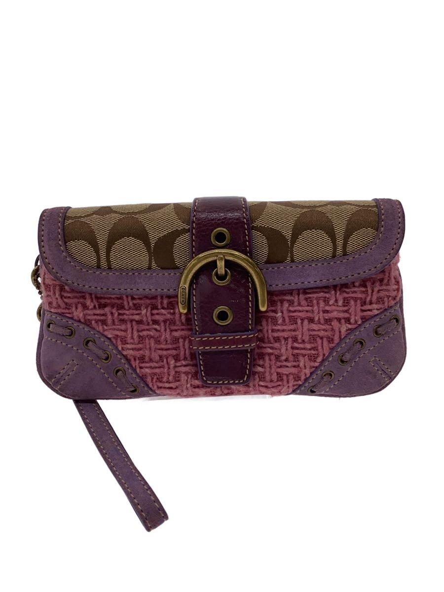 COACH - 【中古】COACH◆ハンドバッグ/--/PUP/総柄/D042-96553【バッグ】