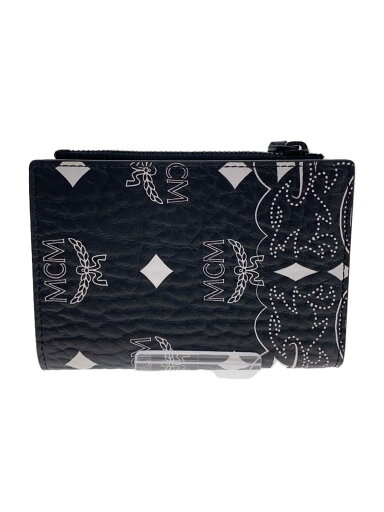 【中古】MCM◆2つ折り財布/レザー/BLK/メンズ/MXSDATA06BK001【服飾雑貨他】 【中古】MCM◆2つ折り財布/レザー/BLK/メンズ/MXSDATA06BK001【服飾雑貨他】