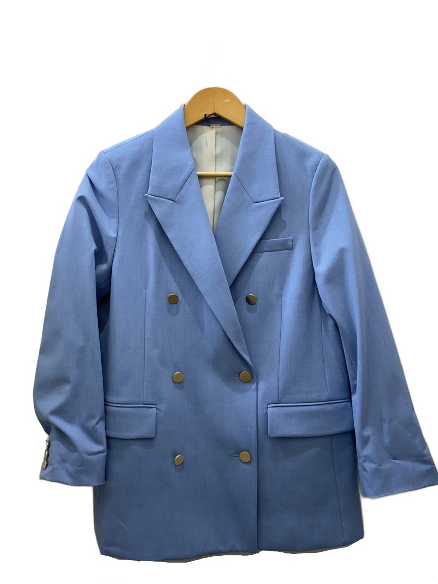 【中古】Mila Owen◆金釦ダブルブレストロングブレザー/FREE/ポリエステル/BLU/09WFJ251135【レディースウェア】 jumblestore-38767695 2nd STREET 楽天市場店 パッケージ画像