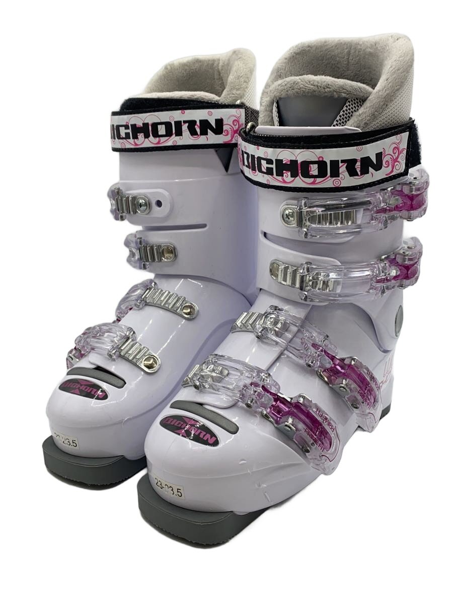 【中古】BIGHORN◆スキーブーツ/23.5cm/WHT/アダルト【スポーツ】