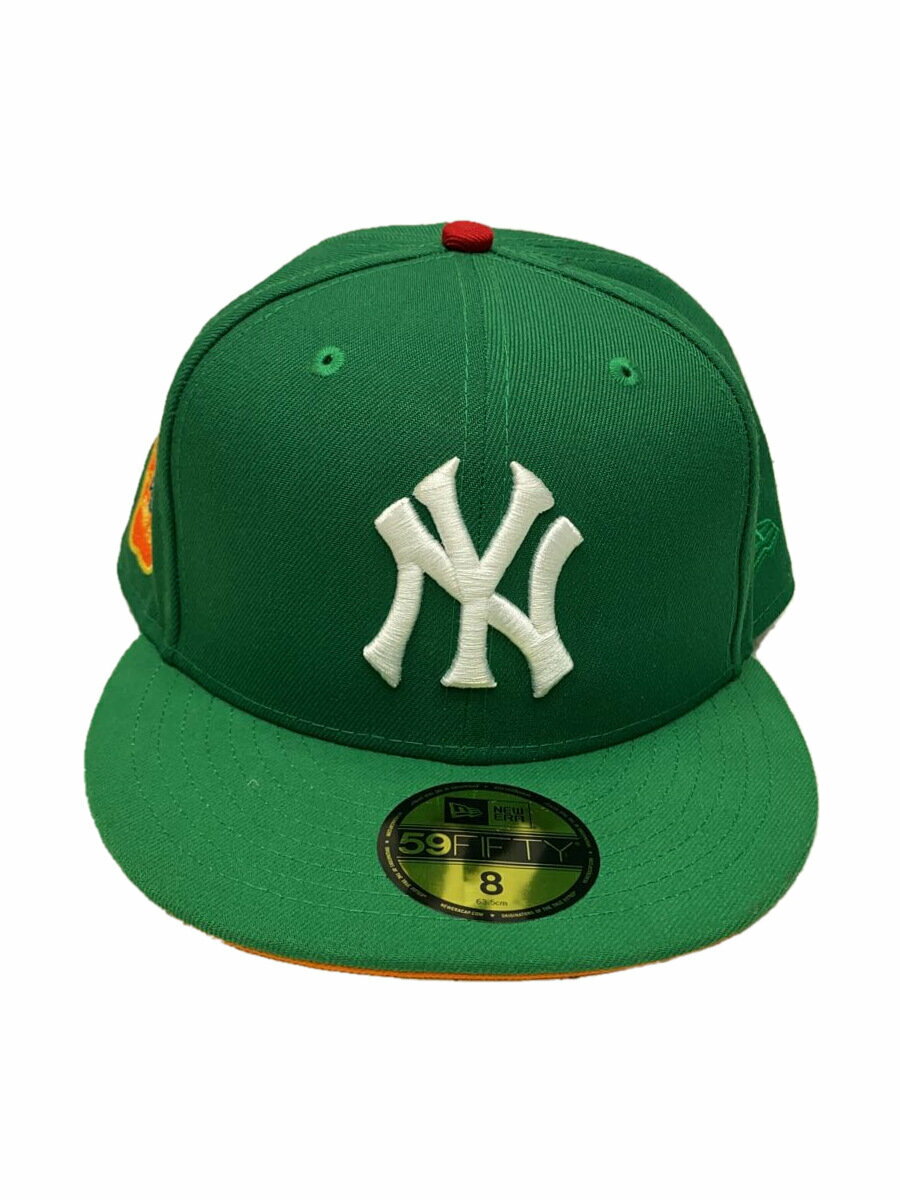 【中古】NEW ERA◆キャップ/--/ポリエステル/GRN/メンズ【服飾雑貨他】