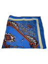 【中古】manipuri◆スカーフ/--/BLU/レディース【服飾雑貨他】